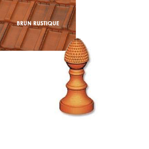 POINCON TBF BRUN RUSTIQUE POMME DE PIN 491XT